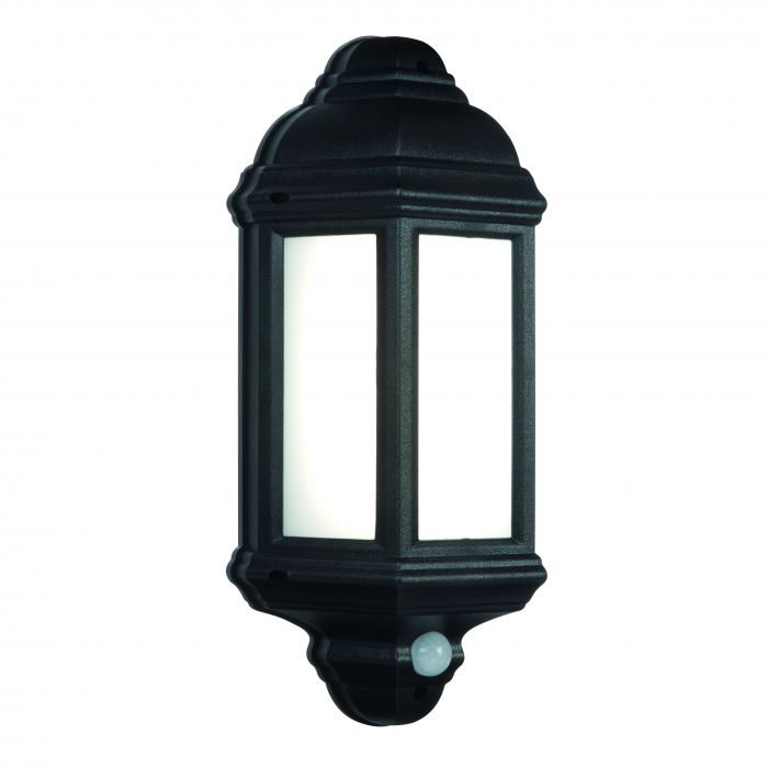 Led half outlet lantern pir