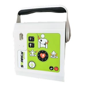 Defibrillator semi-automatic