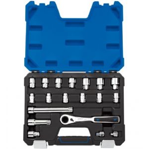 Socket set metric &#039;Go Through&#039; 19 pce
