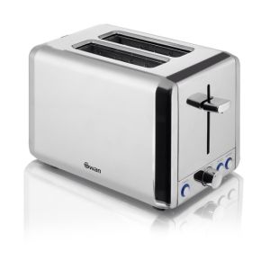 Toaster 2-slice 925W stainless steel