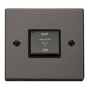 Switch TP Fan Isolator - Black - Black Nickel
