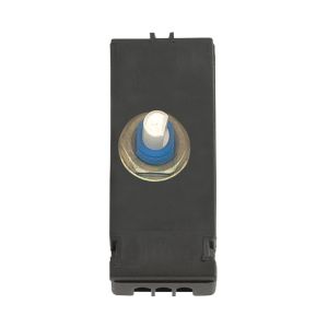 6A 2 Way Push On/Push Off Non-Dimming Module White