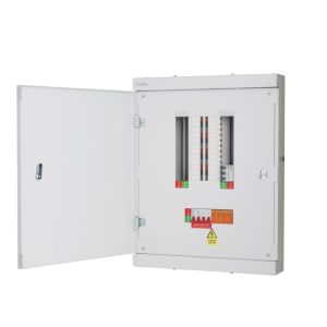 Distribution Board 7way TP&amp;N 125A 4P Main Sw T2 SPD