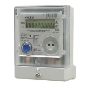100A single phase MID approved meter dual tariff