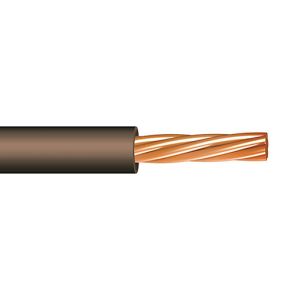 6491B - LS0H Single Stranded - 4mm Conductor - 100m Drum - Brown