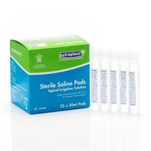 Eye wash sterile saline pods 25x20ml