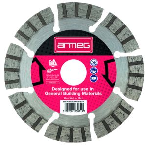 125mm Wall Chasing Diamond Blades Twin Pack