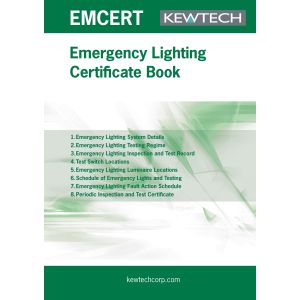 Safety Certificates - Emergency Lighting Installation Certificate