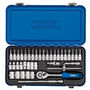 Socket set metric 38 pce
