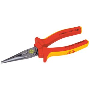 VDE snipe nose plier 175mm