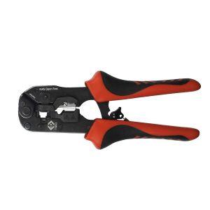 Ratchet Crimping Pliers for Pass Through Modular Plugs 8P
