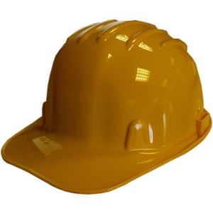 Safety helmet yellow