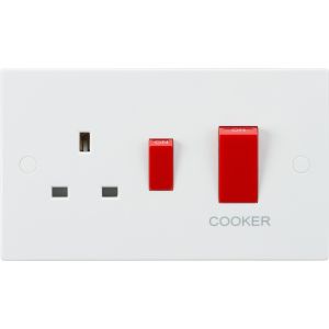 Cooker Control Unit 45A Whi
