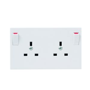 Converter Sockets - 1 to 2 gang converter