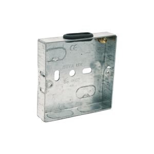 1 Gang 16mm Steel Switch Back Box