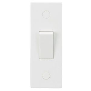 Architrave Switch 1G 2Way 6A Whi
