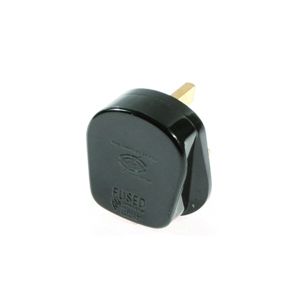 Plugs, Connectors and Adaptors - Plug 13A - black