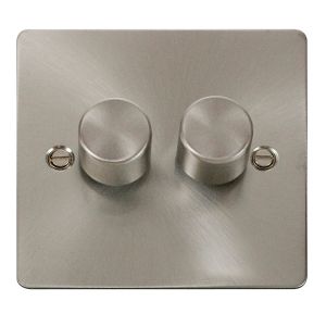 Dimmer Switches - 2 gang 2 way 400W