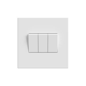 3g 2w 10AX Plate Switch