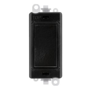 Grid Module 20A 2 Way Switch - Black