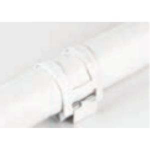 Conduit Clips - 25mm - white (Qty 20)