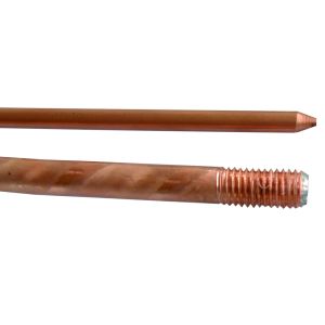 Earth Rod &amp; Accessories - 3/8inch x 4ft copperbond rod