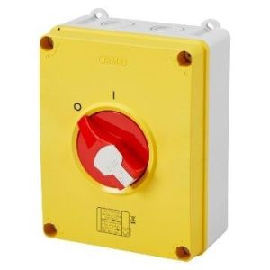 Rotary isolator switch 80A 4 pole IP69
