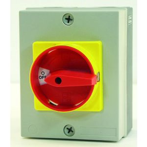 Standard Enclosure Rotary Isolators - 20A 4 Pole