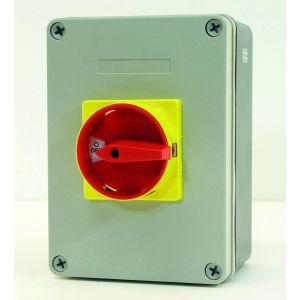 Standard Enclosure Rotary Isolators - 63A 4 Pole