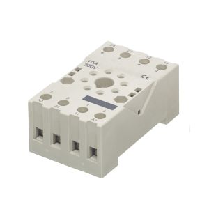 Octal 8 Pin Relays - Relay Base (Black socket terminal type)