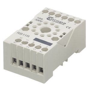 Octal 11 Pin Relays - Relay Base (Black socket terminal type)