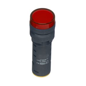 22mm LED Pilot Lamps - 24V AC/DC red