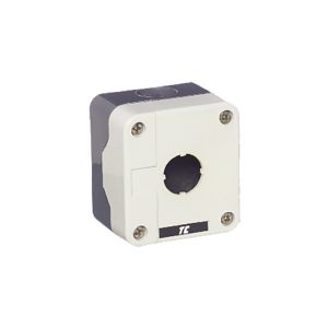 Plastic Control Station Enclosures - 1 position empty control station grey