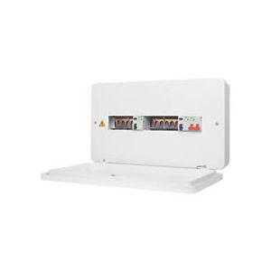 Consumer Unit with Switch &amp; RCD&#039;s Fitted - 6 + 6 way