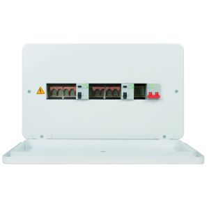 Metal Consumer Unit c/w Switch &amp; RCD&#039;s - 2+5+5 way