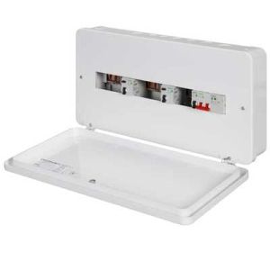 Metal Consumer Unit 18th Edition with Surge Protection - 3+5+5 way