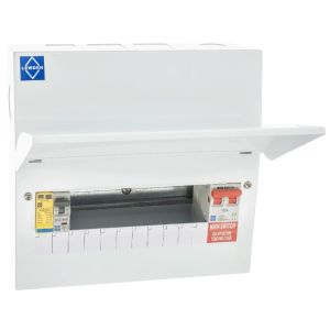 8-Way consumer unit 100A mains switch + SPD RKO