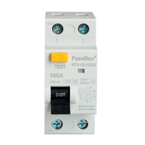 RCD 100A DP 100mA type A &#039;S&#039; type time delayed