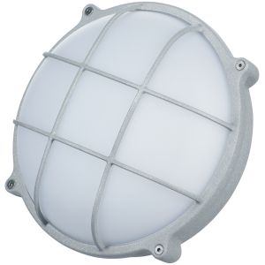 25W cross grill bulkhead round