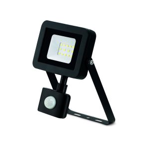 10W LED Floodlight + PIR IP65