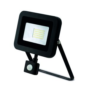 30W LED Floodlight + PIR IP65