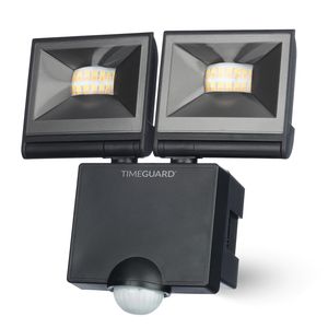 Wifi floodlight c/w PIR 2x10W slimline black
