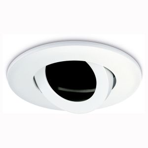 IP20 Tilt Downlight Bezel - White