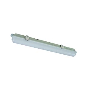 20W LED corrosion proof, IP65, 4ft single, Grey, 4000K
