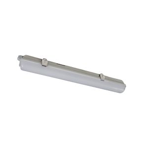 20W Budget Weatherproof LED Batten - 2ft twin 4000k IP65