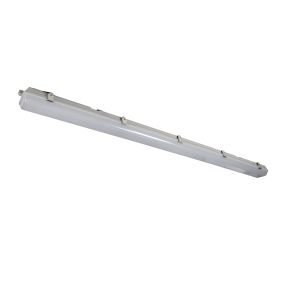 28W LED corrosion proof, IP65, 5ft single, Grey, 4000K
