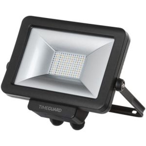 10W LED Wide Beam Floodlight - black