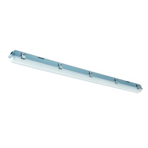 LED Weatherproof Batten - 4ft single 18W 2050lm 4000K opal