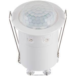 360° Ceiling PIR Detectors - 200W flush mini PIR