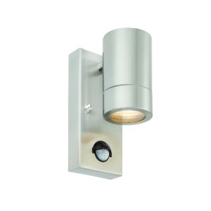 Stainless Steel Outdoor PIR Wall Light GU10